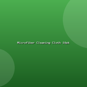 Microfiber Cleaning Cloth 10pk
