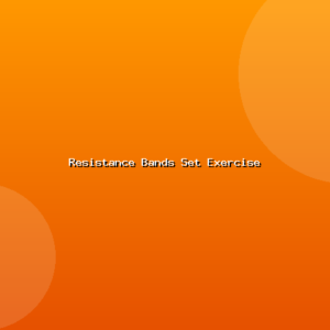 Resistance Bands Set Exercise